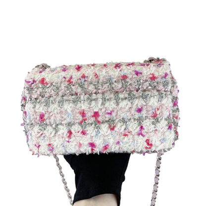 Mini Rectangular Flap Tweed Multi Color SHW