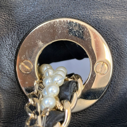 Westminster Flap Lambskin Black Pearl Strap