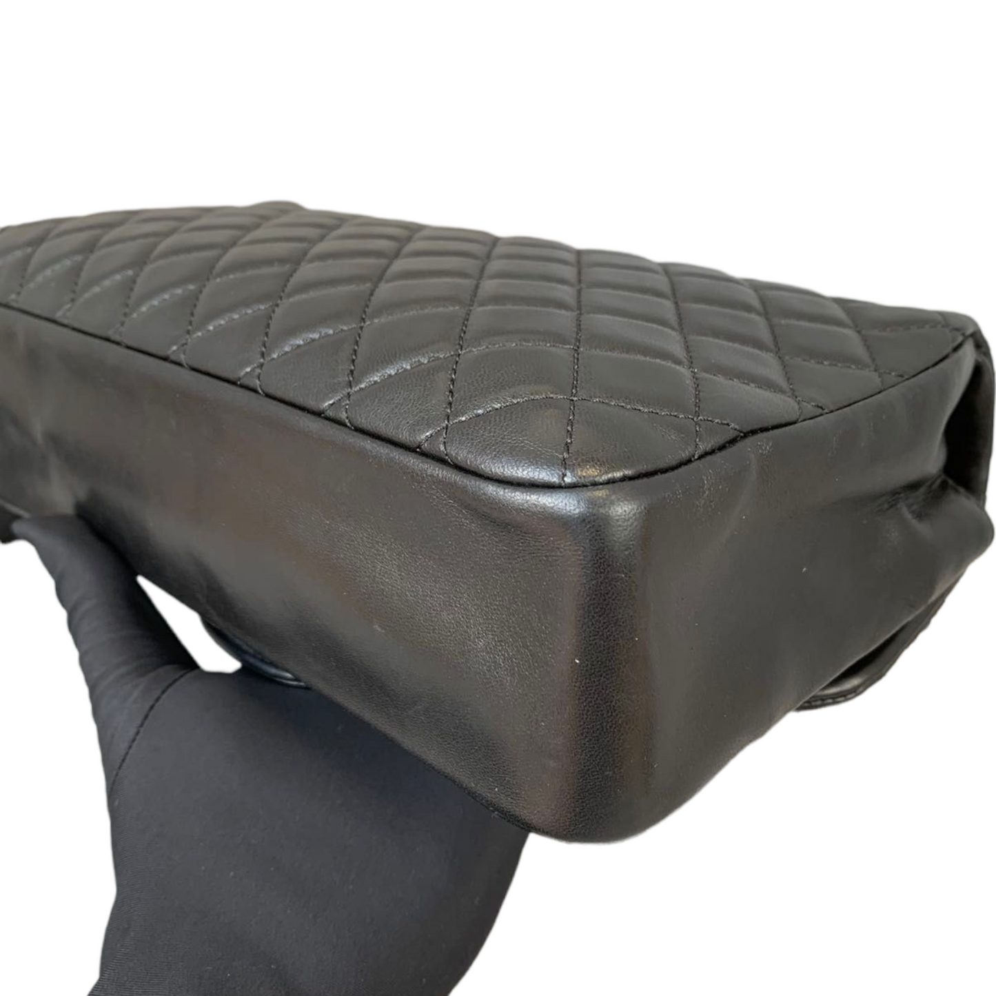 Westminster Flap Lambskin Black Pearl Strap