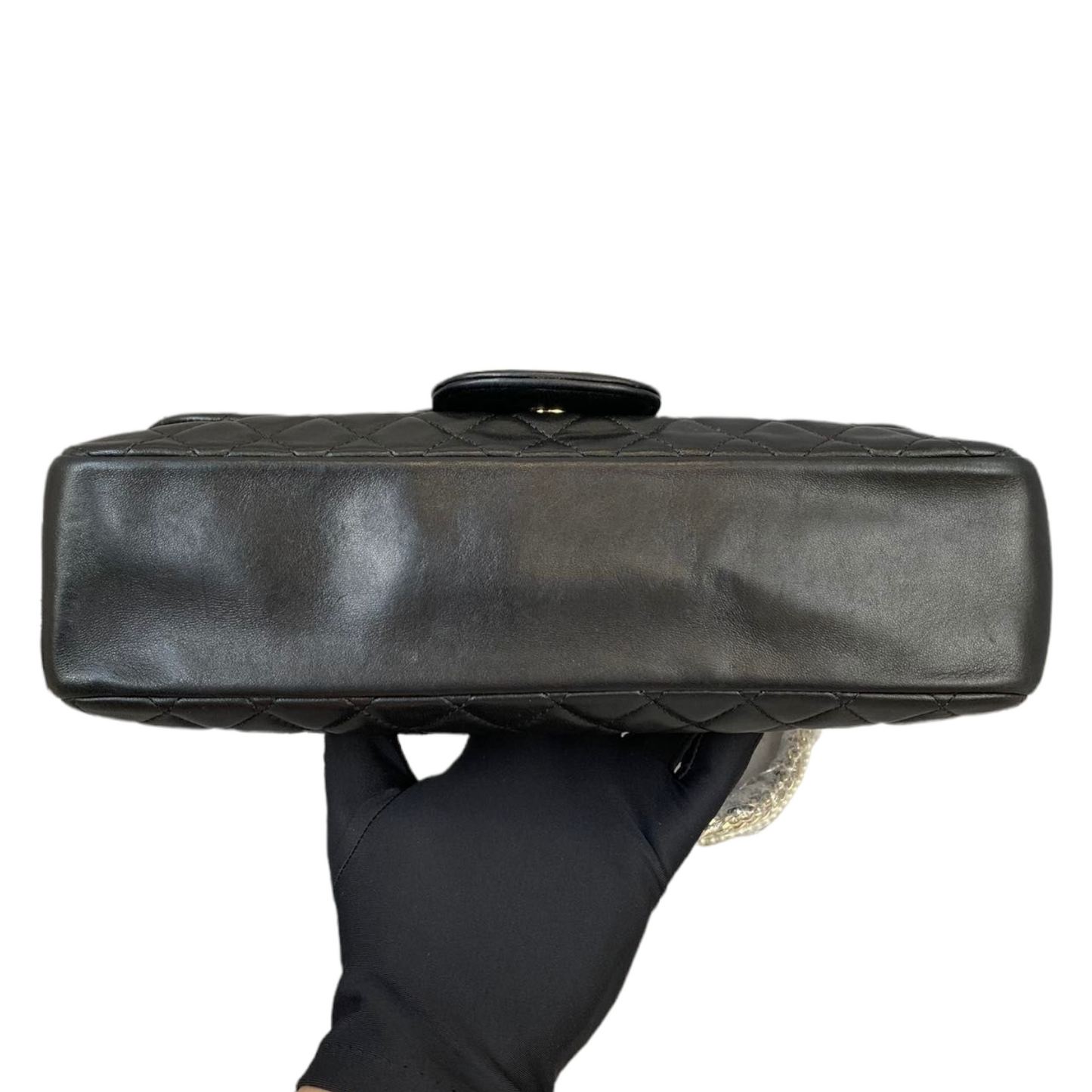 Westminster Flap Lambskin Black Pearl Strap