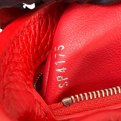 Louis-Vuitton Capucines BB Red Taurillon Leather