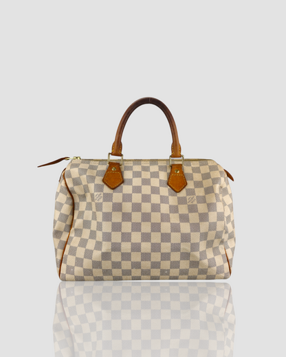 Louis Vuitton Speedy 30 Azur Damier