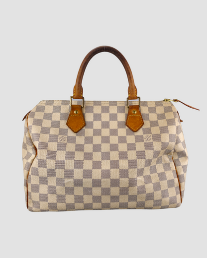 Louis Vuitton Speedy 30 Azur Damier