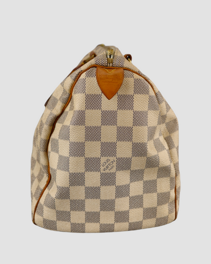 Louis Vuitton Speedy 30 Azur Damier