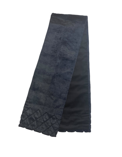 Chanel Navy Rabbit Fur Stole Scarf