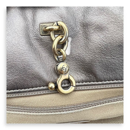 2 WAY BAG Top Handle Bag Gold in Calfskin, Brushed Gold hardware