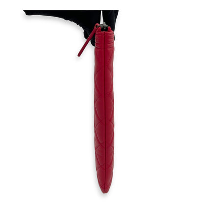 Boy Red O Case in Lambskin, Ruthenium hardware