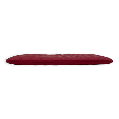 Boy Red O Case in Lambskin, Ruthenium hardware
