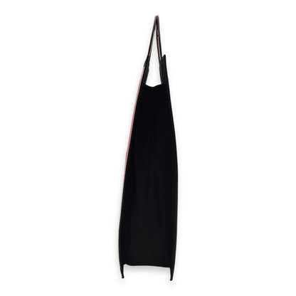 Mademoiselle Lady Coco Enamel Red Top Handle Bag in Patent Leather, Silver hardware