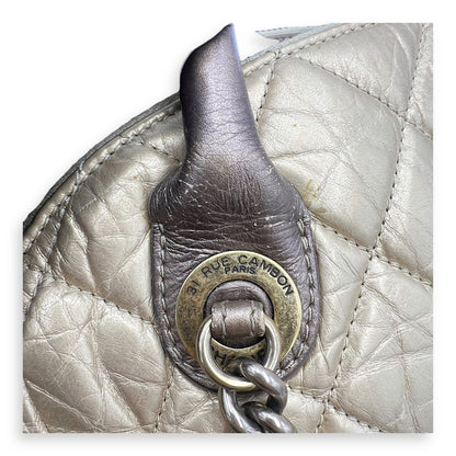 2 WAY BAG Top Handle Bag Gold in Calfskin, Brushed Gold hardware