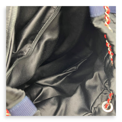 Astronaut  Backpack Multi-colour in Tweed, Silver hardware