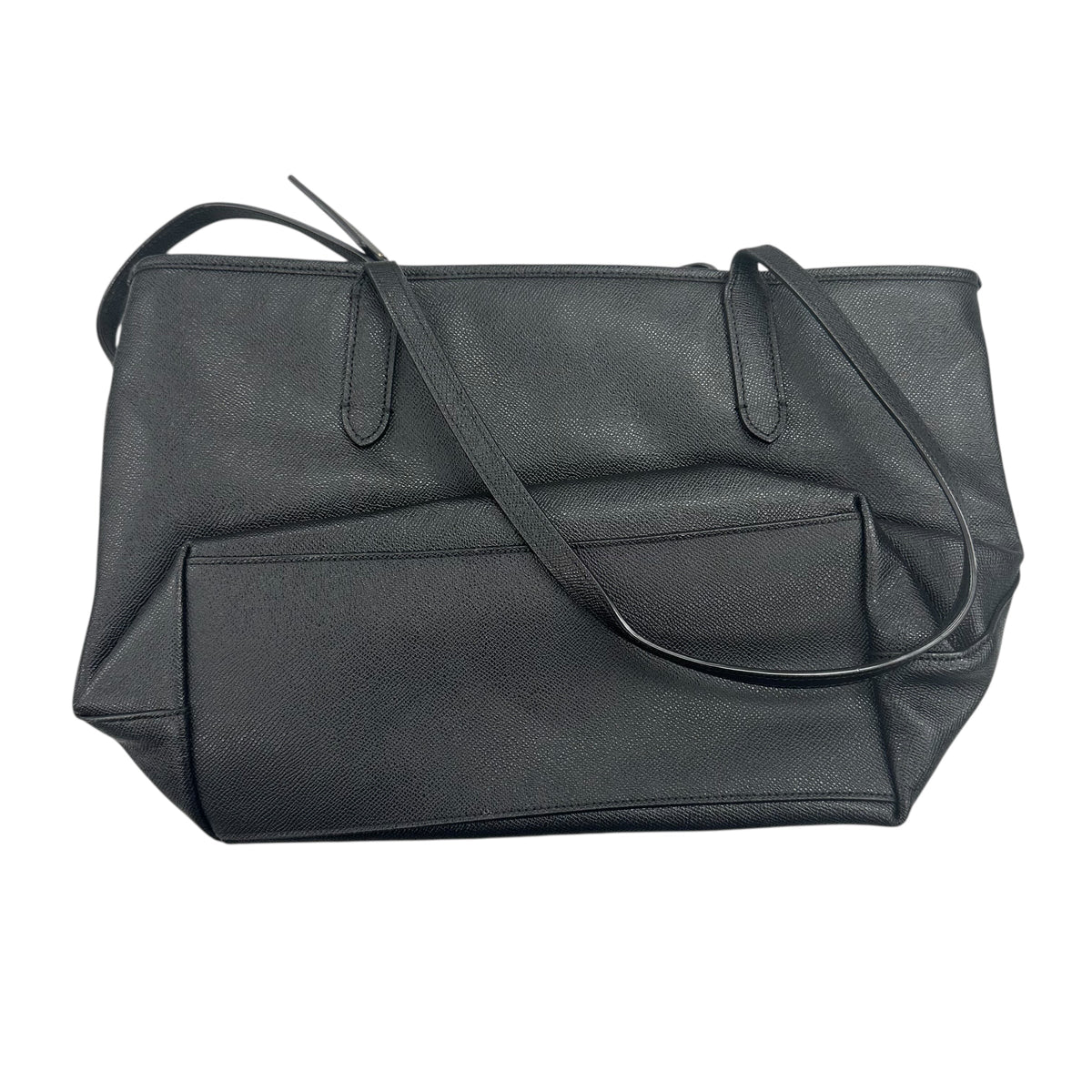 Handbag Designer By Coach In Black, Size:Medium