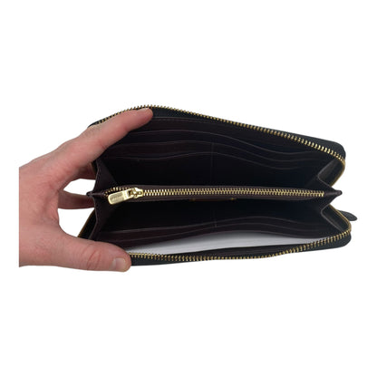 Wallet Designer By Coach In Black, Size:Medium