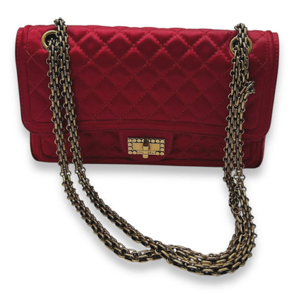2.55 Reissue  225 Shoulder bag in Satin, Gold Hardware