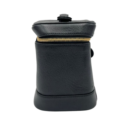 CC Vanity Bag Black in Caviar Leather, Gold hardware