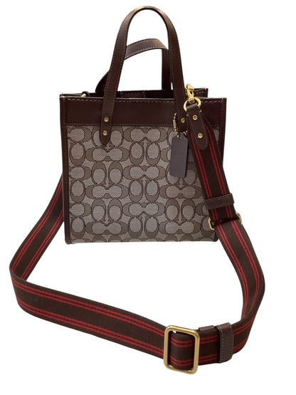 Crossbody Designer By Coach In Brown, Size:Medium