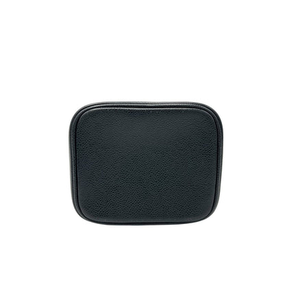 CC Vanity Bag Black in Caviar Leather, Gold hardware