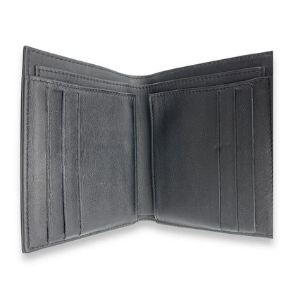 Boy Black Wallet in Lambskin, Silver hardware