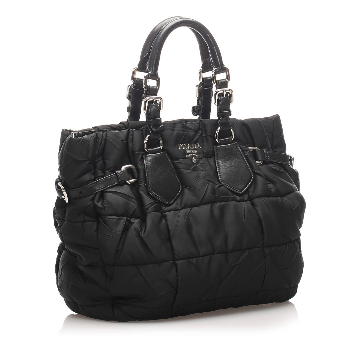 Prada Tesutto Bomber Tote (SHG-13099)