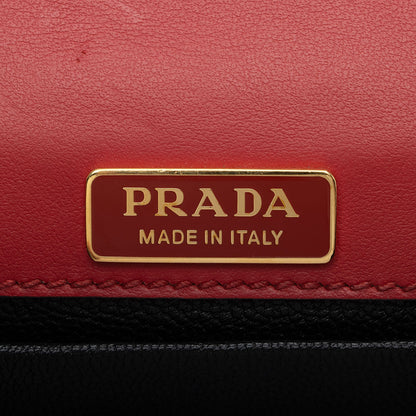 Prada Calfskin Cahier Shoulder Bag (SHF-gKSKfj)