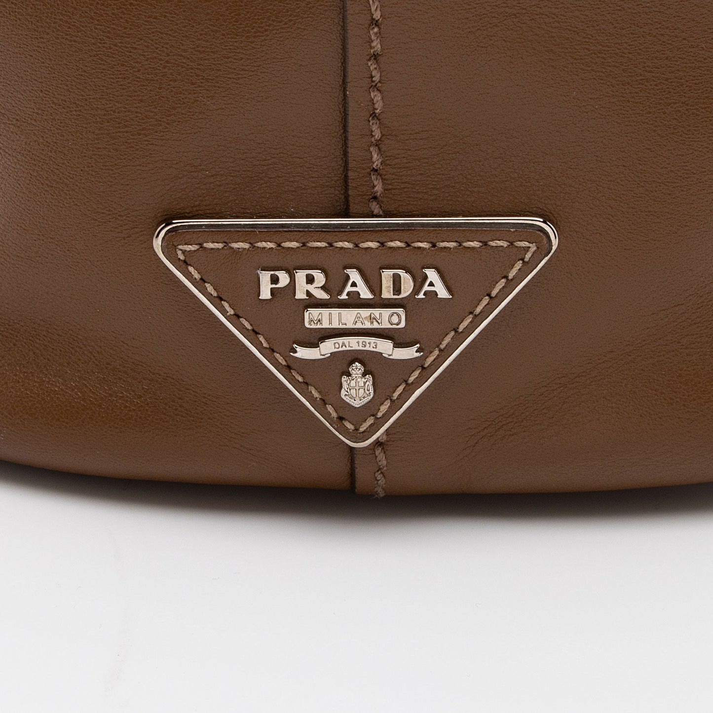 Prada Calfskin Drawstring Medium Bucket Bag (SHF-RUKaHy)