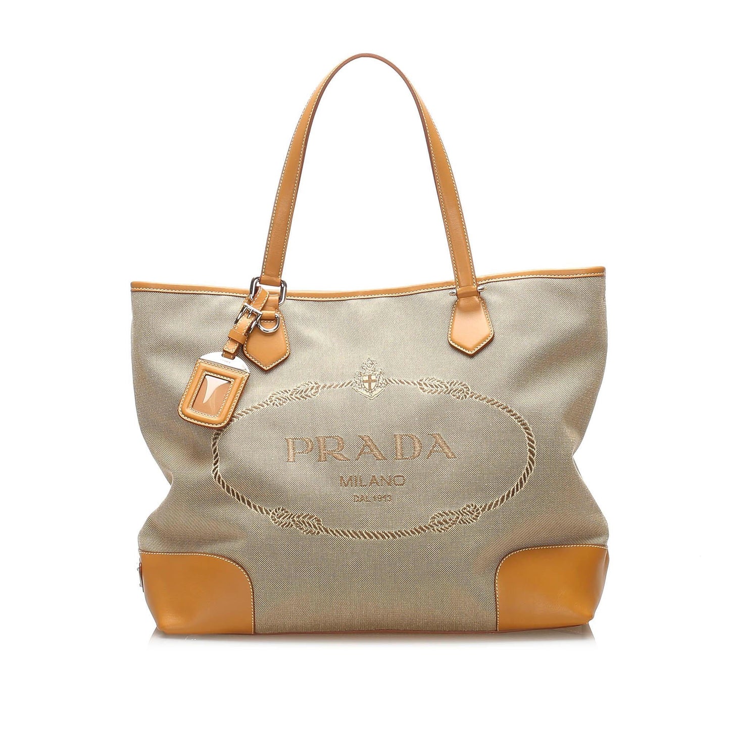 Prada Canapa Canvas Tote Bag (SHG-12010)