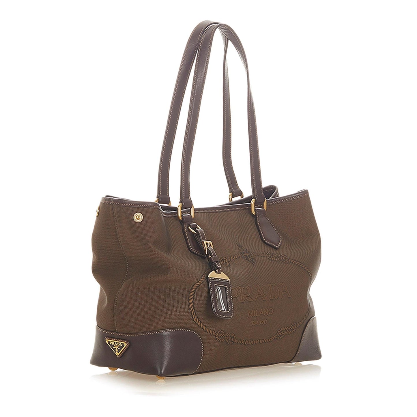 Prada Canapa Canvas Tote Bag (SHG-20060)