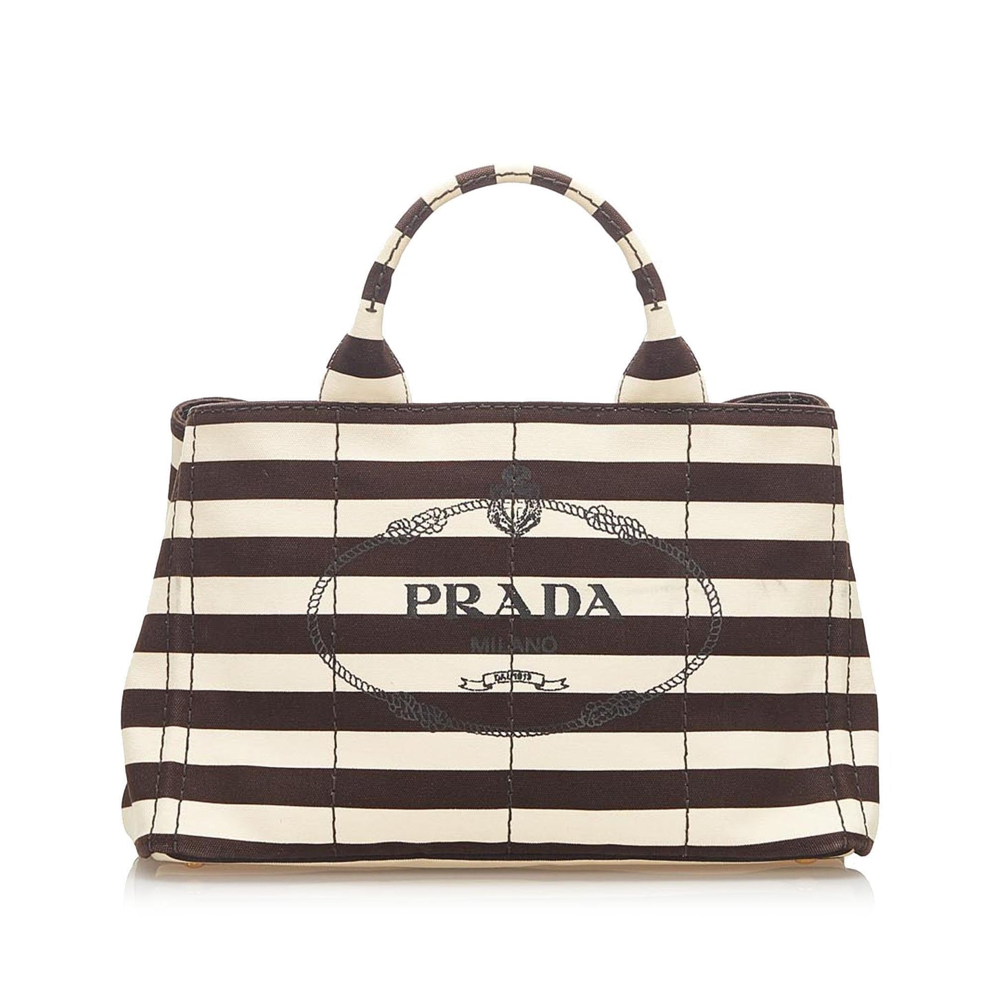 Prada Canapa Logo Canvas Tote (SHG-18279)