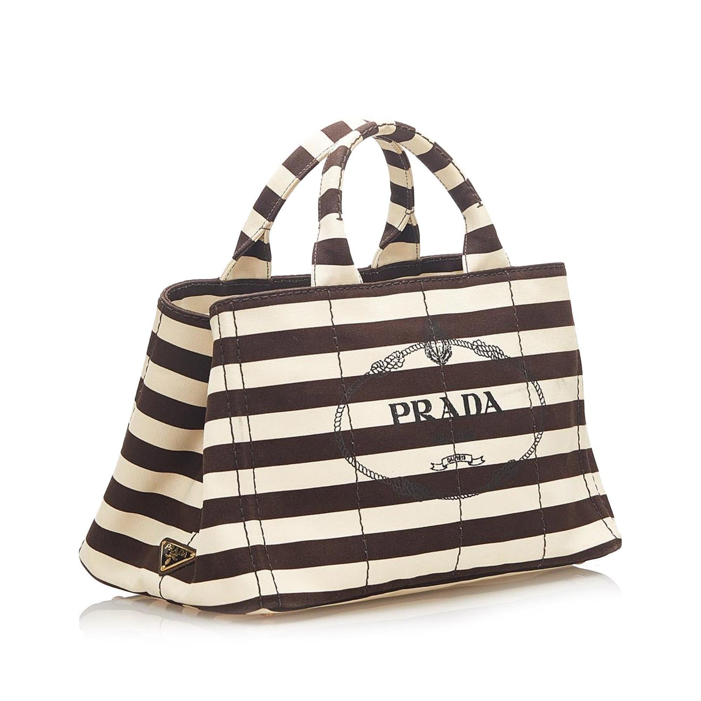 Prada Canapa Logo Canvas Tote (SHG-18279)