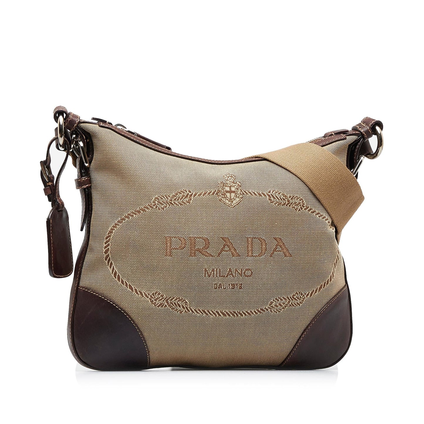 Prada Canapa Logo Crossbody (SHG-ZQZsNc)