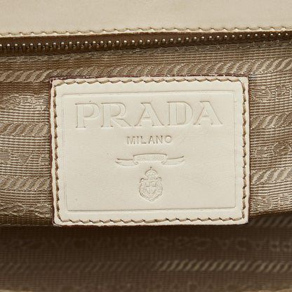 Prada Canapa Logo Frame Handbag (SHG-WZ7S4Z)