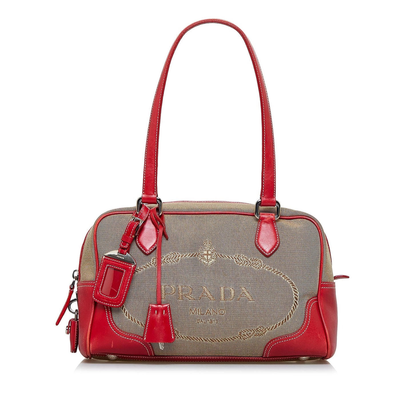 Prada Canapa Logo Shoulder Bag (SHG-FGvS6T)