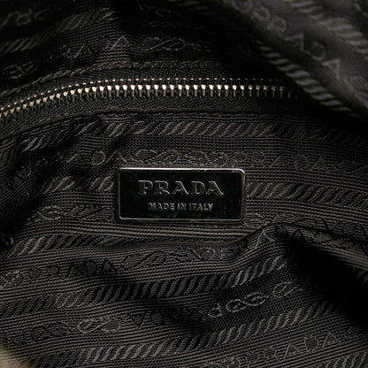 Prada Canapa Logo Tessuto Hobo Bag (SHG-ug0UzC)