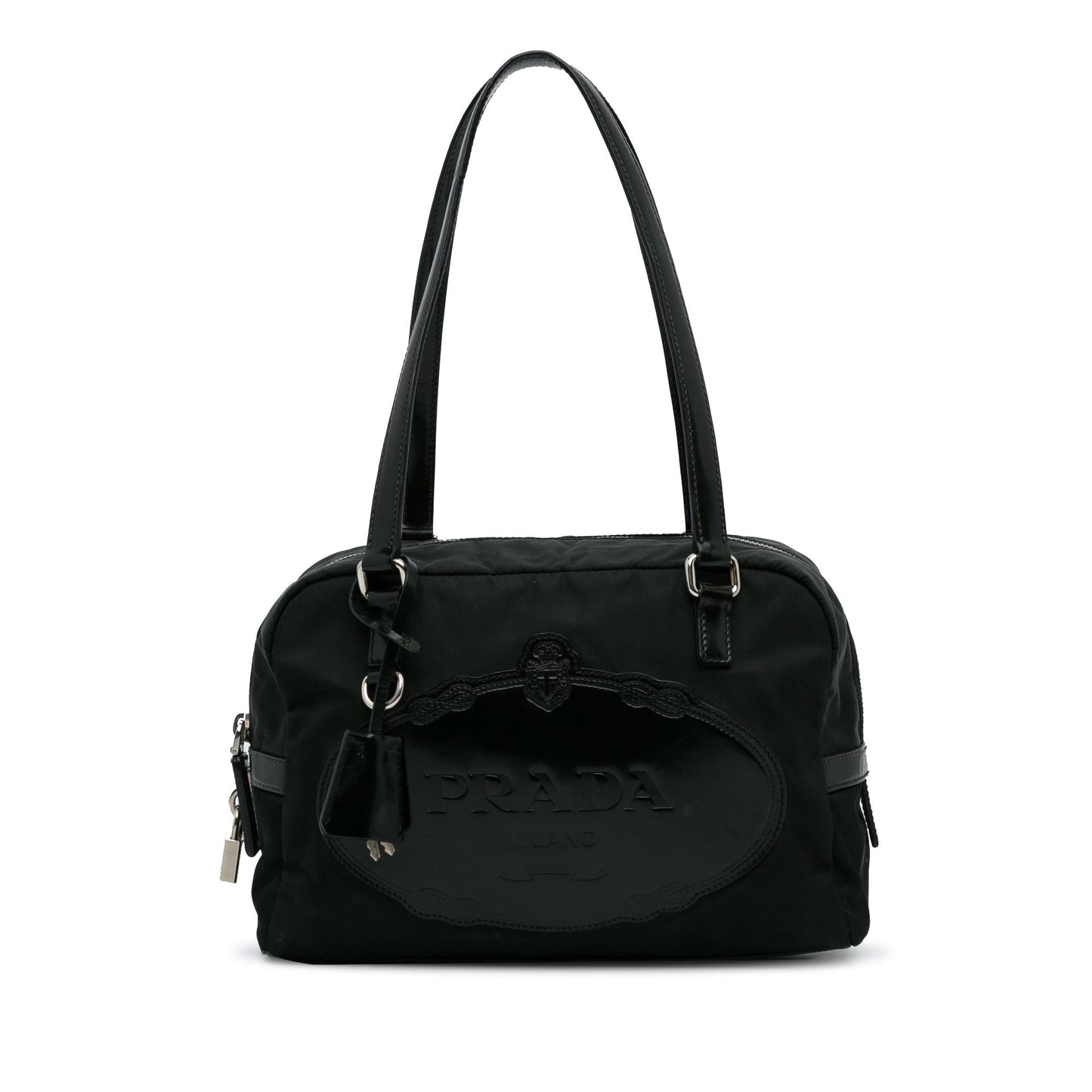 Prada Canapa Logo Tessuto Shoulder Bag (SHG-zE5TYR)