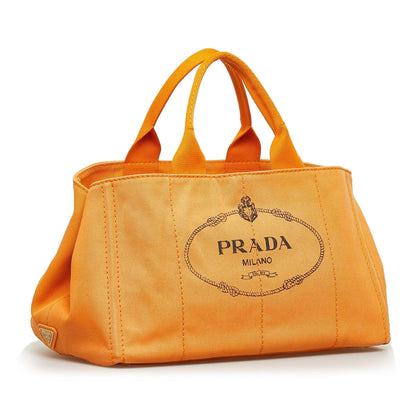 Prada Canapa Logo Tote Bag (SHG-3JbvPT)