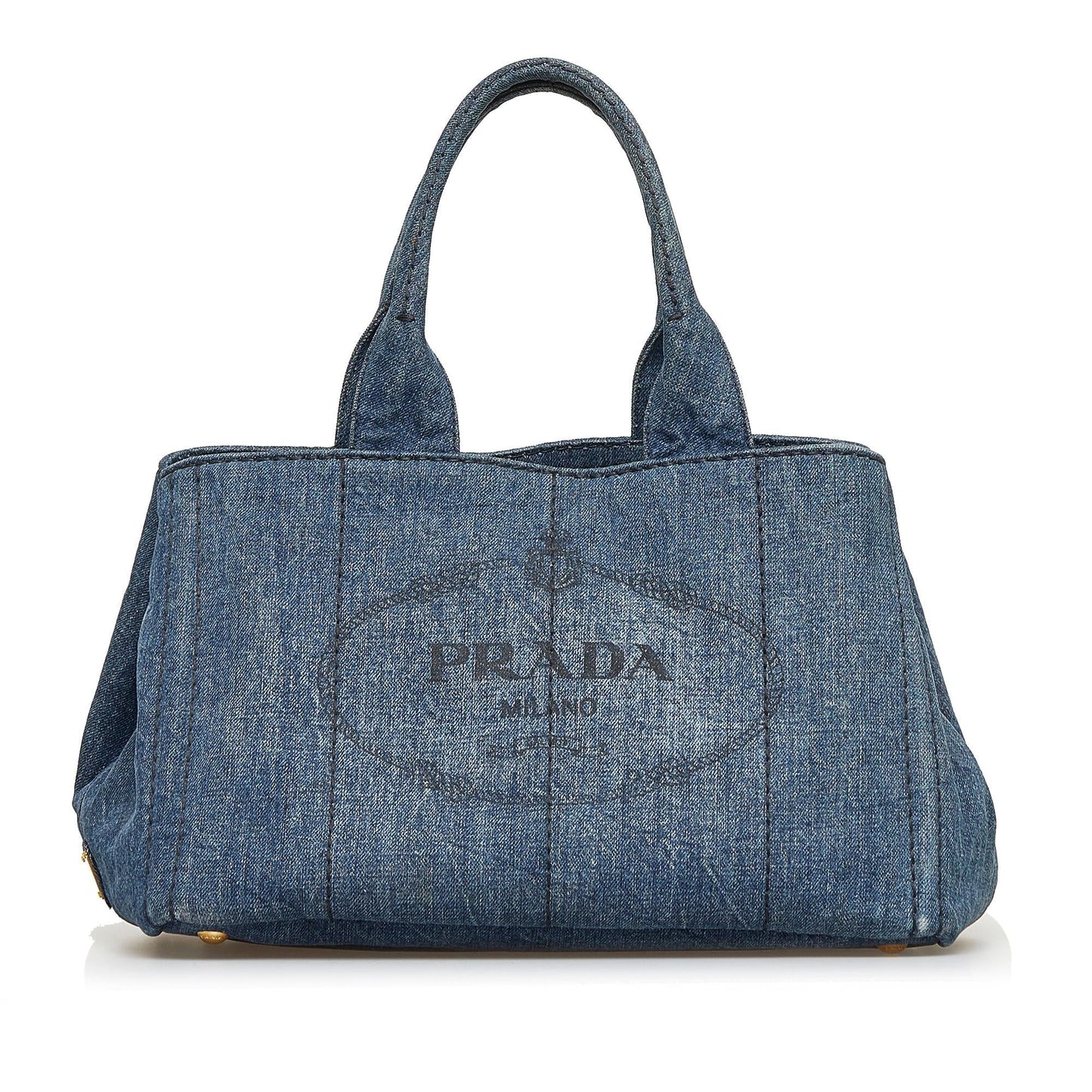 Prada Canapa Logo Tote Bag (SHG-uFB4r7)