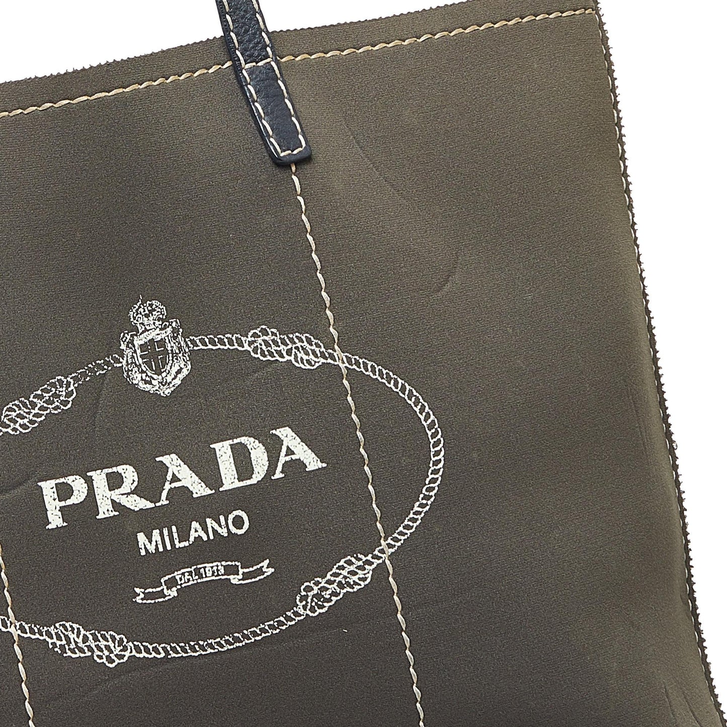 Prada Canapa Logo Tote Bag (SHG-WAhNSo)