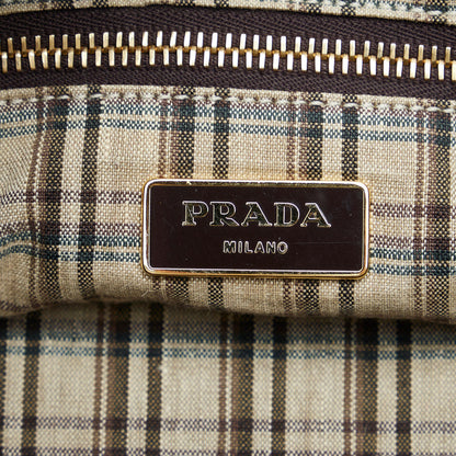 Prada Canapa Logo Tote (SHG-W9B7Z0)