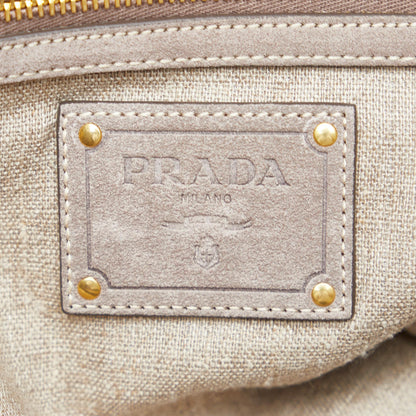 Prada Canapa Logo Tote (SHG-ScQqsJ)