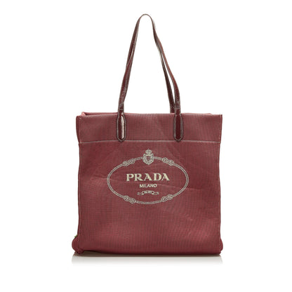 Prada Canapa Neoprene Tote (SHG-KuCwpS)