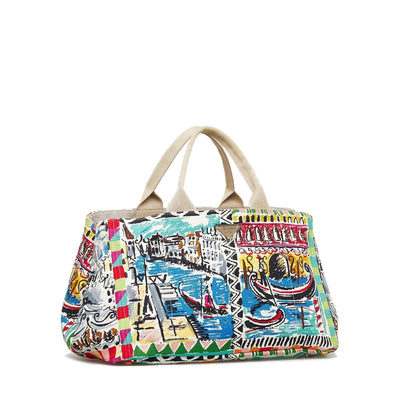 Prada Canapa Tote Bag (SHG-ICMPQu)