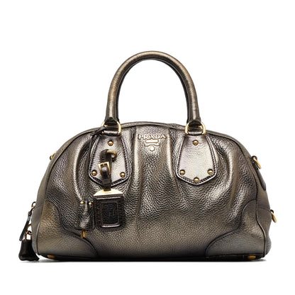 Prada Cervo Antik Bowler Bag (SHG-WjJGsY)