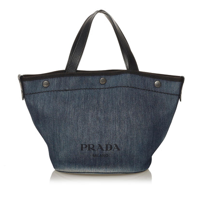 Prada Denim Tote Bag (SHG-4wNrDR)