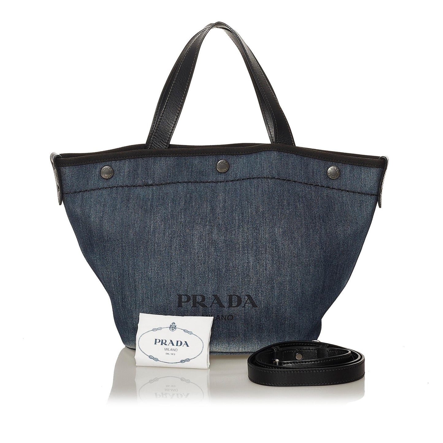 Prada Denim Tote Bag (SHG-4wNrDR)