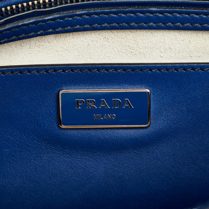 Prada Galleria Double Zip Stitched City Calf (SHG-UMb3tn)