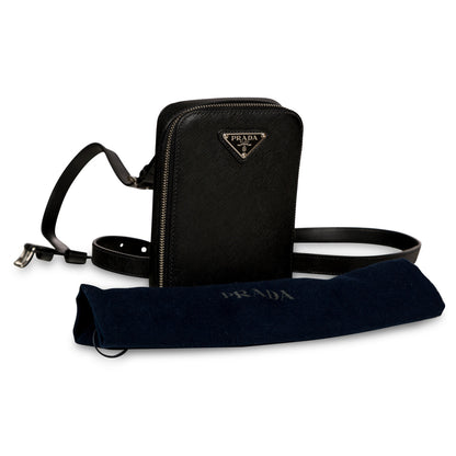 Logo Plaque Saffiano Harness