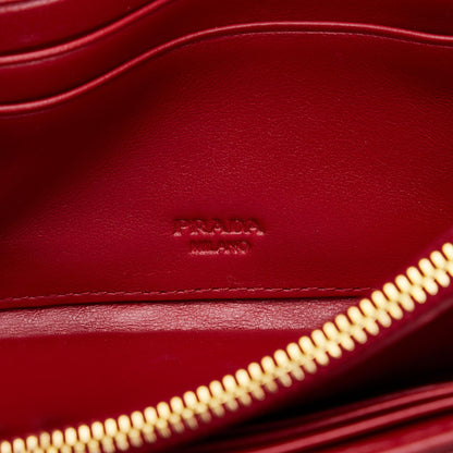 Prada Impuntu Tessuto Wallet on Strap (SHG-NgkdEy)