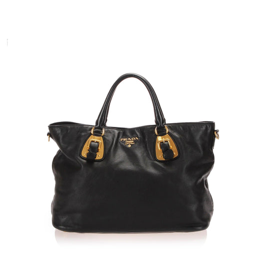 Prada Vitello Daino Tote (SHG-13065)