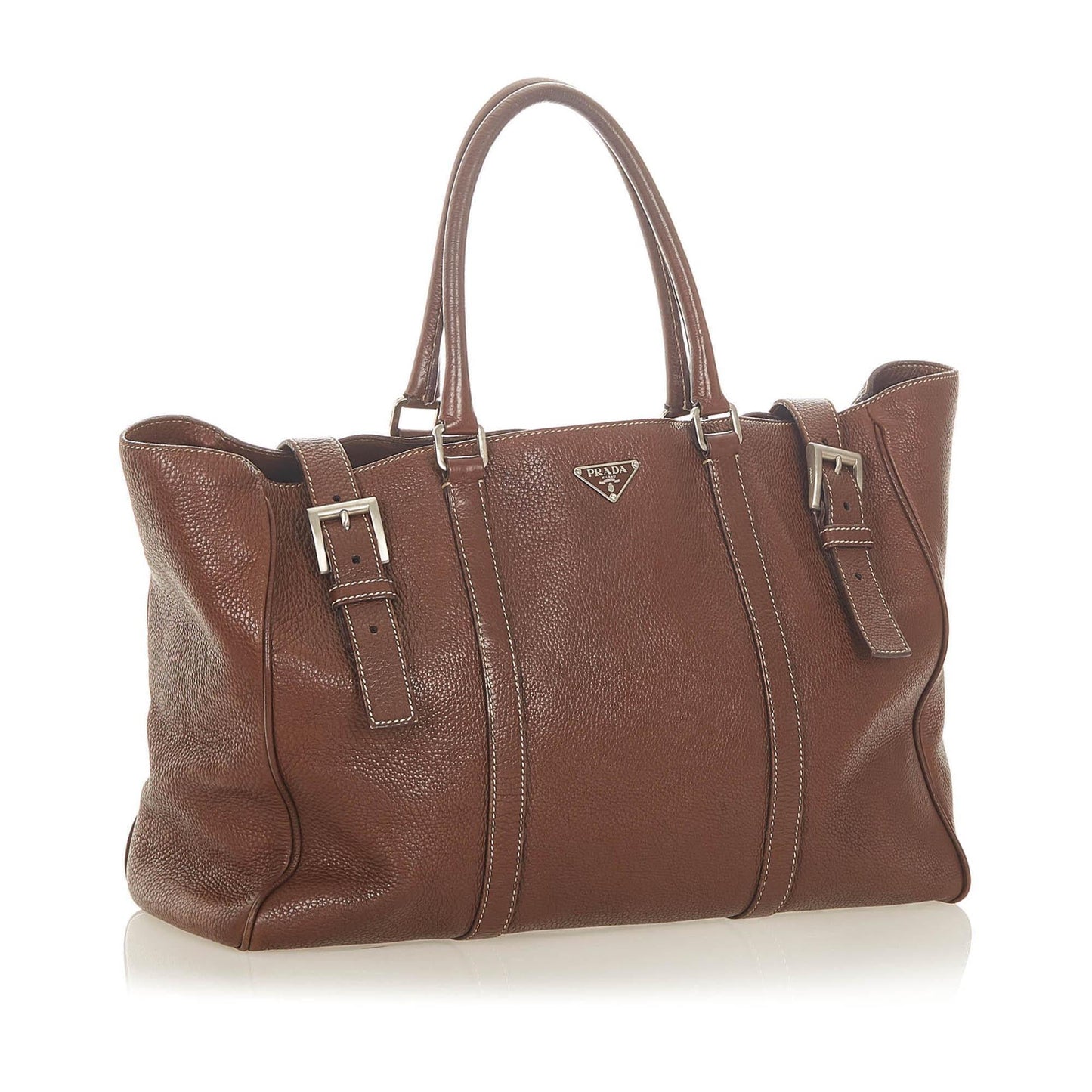 Prada Leather Tote Bag (SHG-19271)