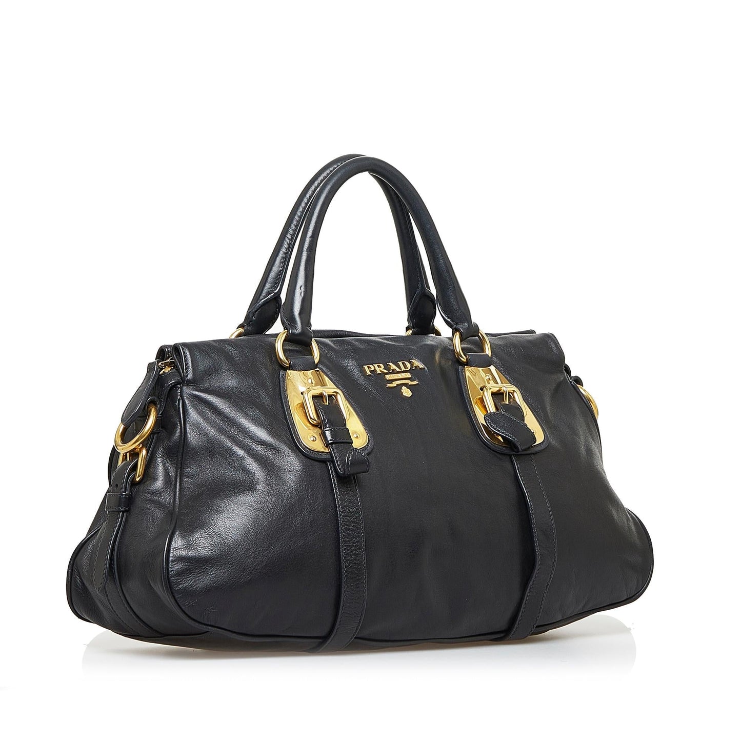 Prada Leather Tote Bag (SHG-D4pUnz)